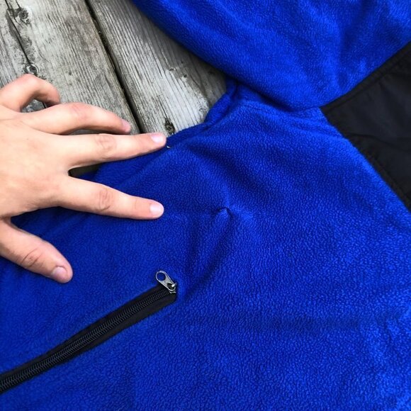 Vintage The North Face Summit Series Windbreaker Jacket XL Blue - Picture 6 of 8